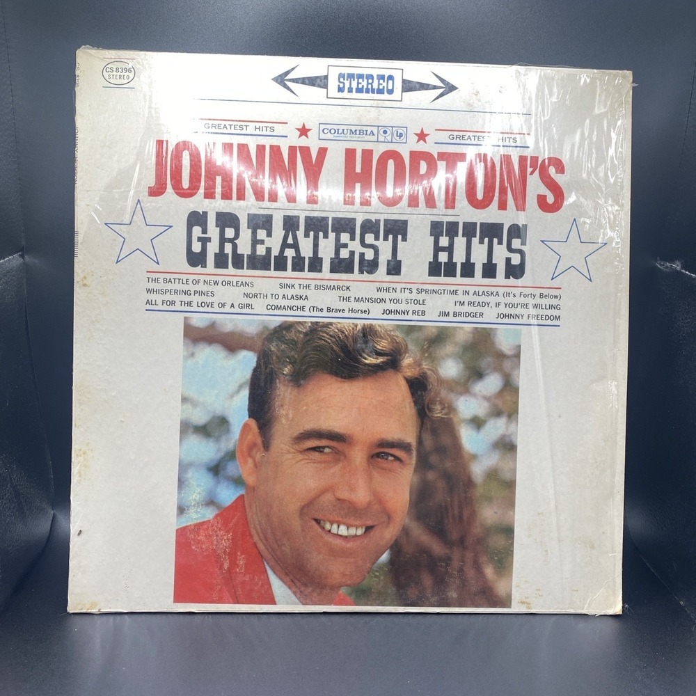 Vintage Vinyl JOHHNY HORTON'S Greatest Hits Columbia Records